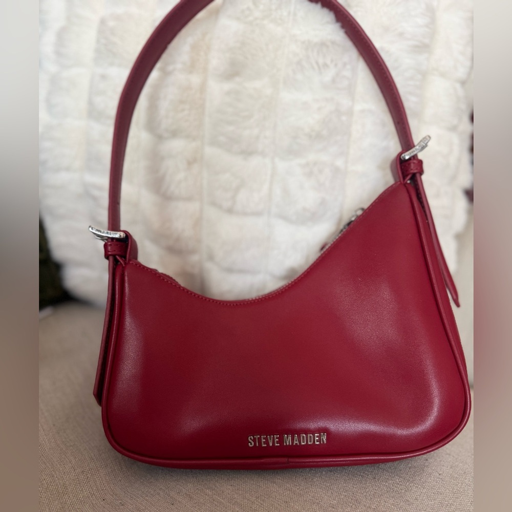 Steve Madden Red Shoulder Bag Mini Purse Y2K Style